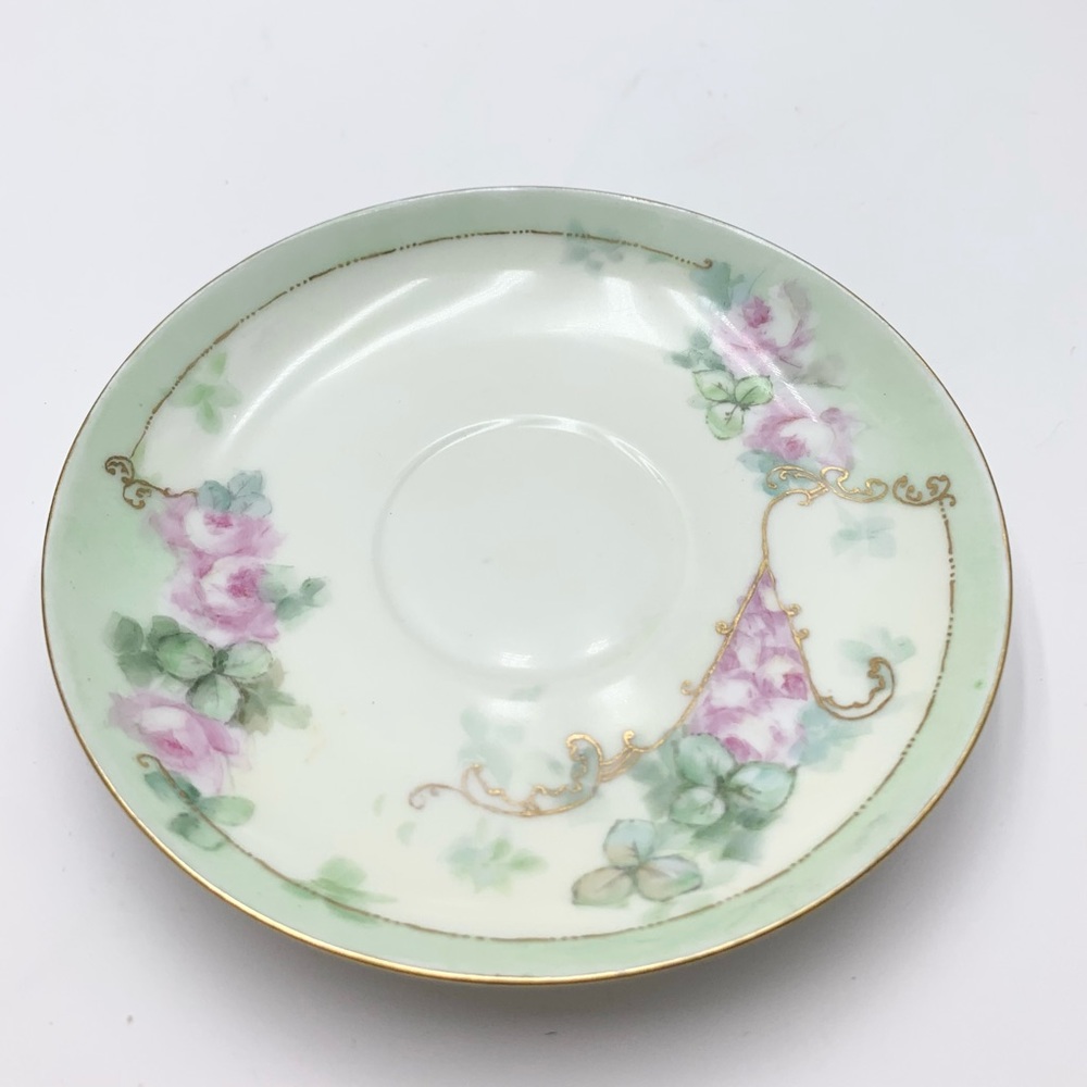 Haviland France - porcelain floral theme plate.